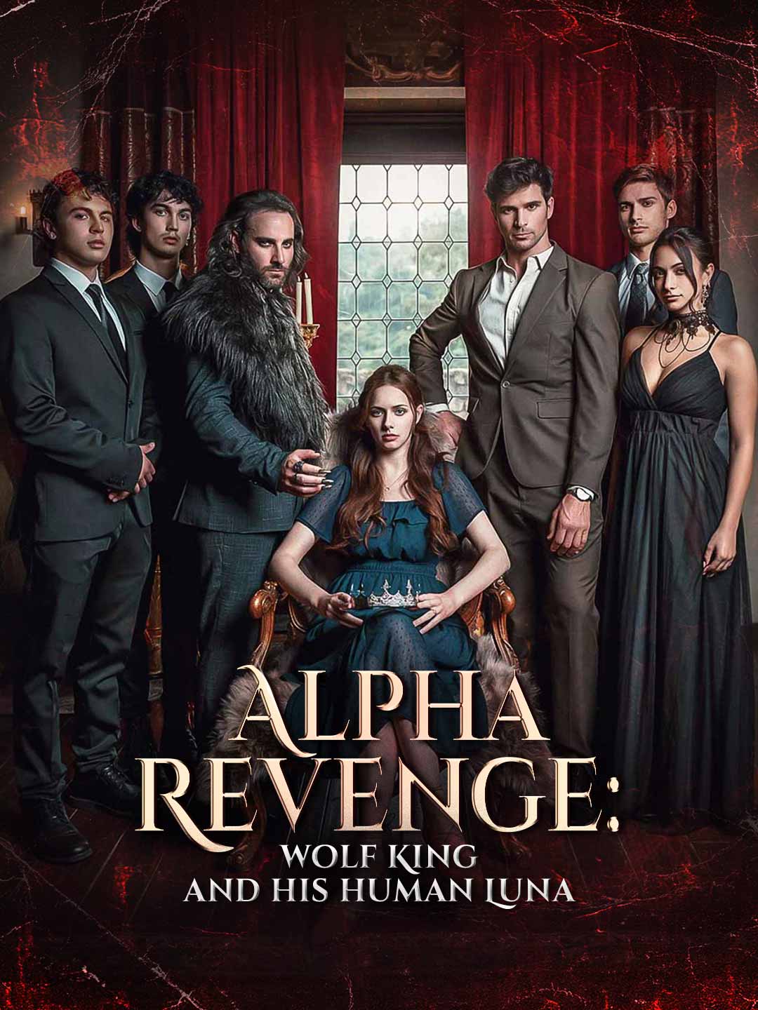 Alpha Revenge: Wolf King and His Human Luna